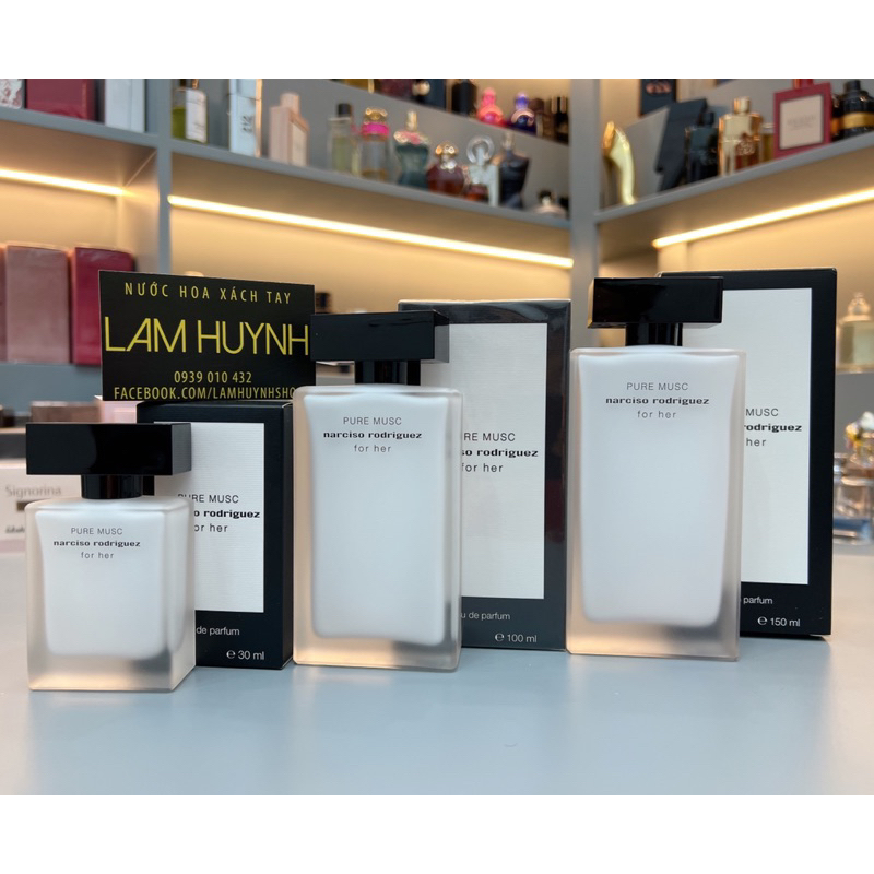 Nước hoa NARCISO PURE MUSC Trắng 5ml - 10ml