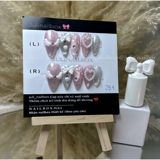 Mã 121 - Nailbox Thiết Kế Thủ Công - Sơn Gel ( Kèm Bộ Dụng Cụ )