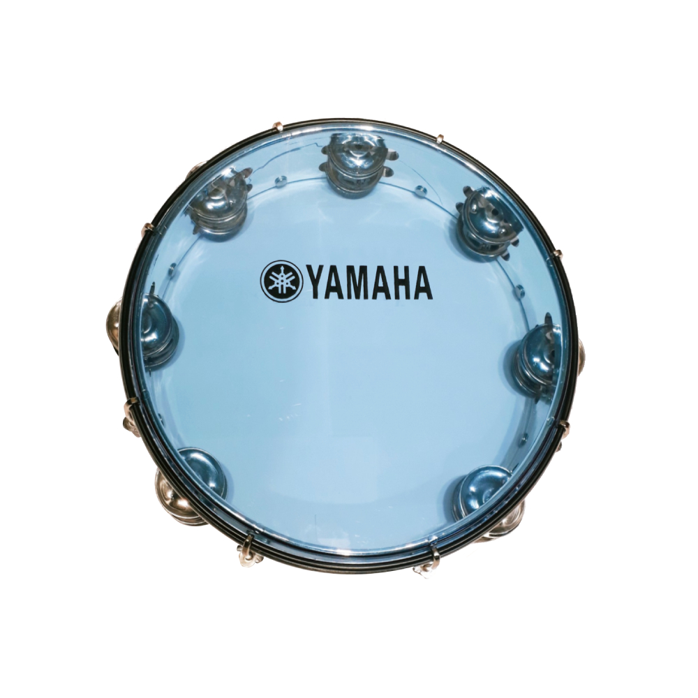 Trống lắc tay/ Lục lạc gõ bo/ Tunable Tambourine - Yamaha MT6 - Màu xanh biển