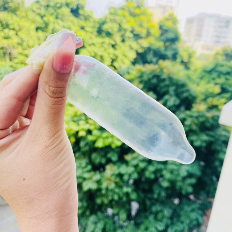 Bao cao su siêu mỏng 0.01 Juncai nhiều gel bôi trơn, bcs gân gai liti kéo dài thời gian quan hệ - Shop bao cao su Durex