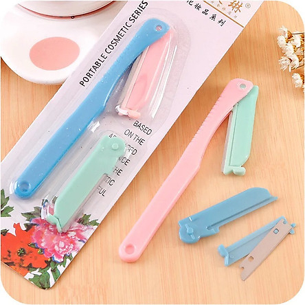 Dao cạo lông mặt lông mày Kèm 1 lưỡi