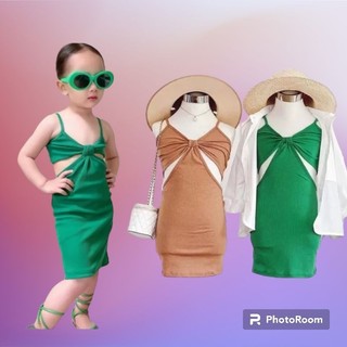 Đầm body kiểu xinh cho bé