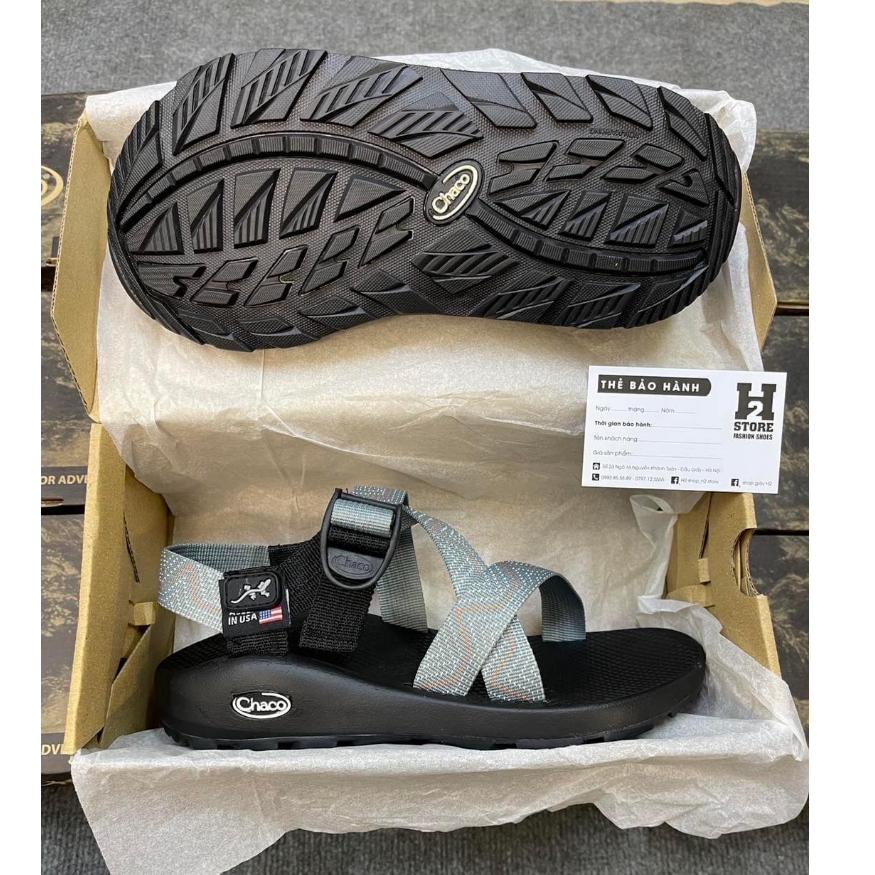 Giày sandal Đế Thơm Hương Quế Khử Mùi Mồ Hôi, Dép Chaco Mã Ghi Chỉ Cam Nhạt TG30