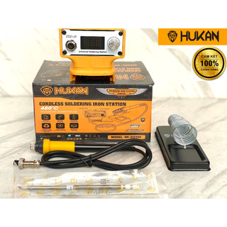 Thân máy hàn thiếc hukan 21v, mỏ hàn chì điều chỉnh nhiệt độ từ 150°c - 480°c