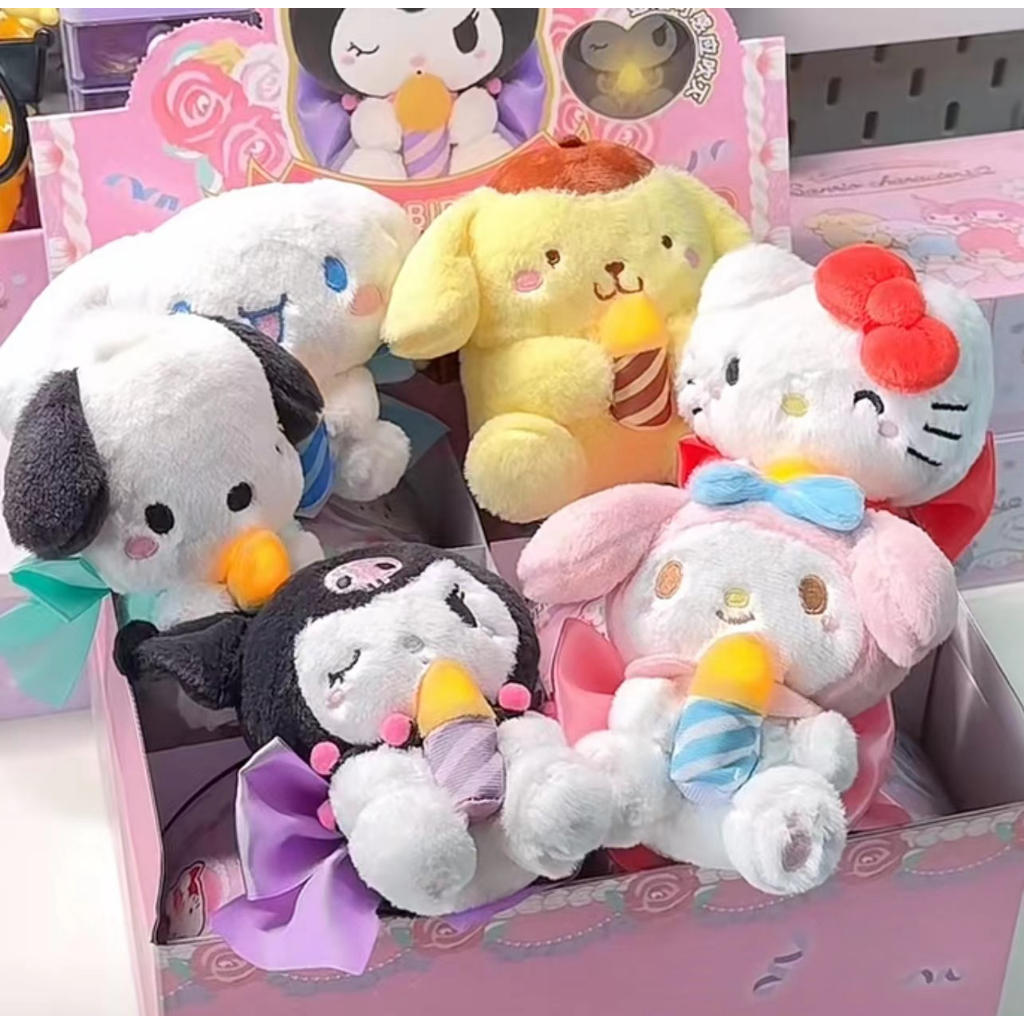 Blindbox hộp mù bông Sanrio sinh nhật