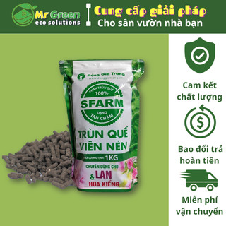Phân Trùn Quế Viên Nén