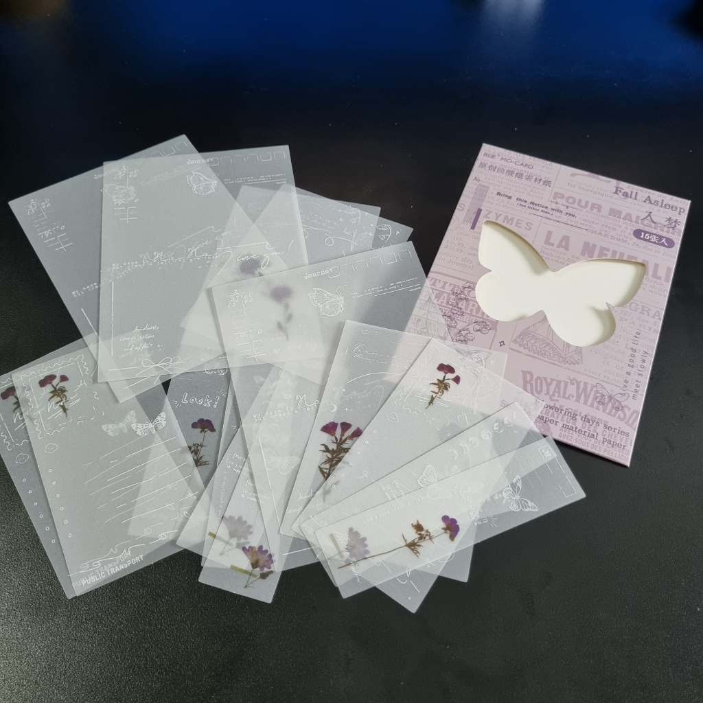 Sticker Dán Trang Trí Sổ Bullet Journal Họa Tiết Hoa Khô🍃CHỌN MẪU🍃Sticker Dán Họa Tiết Hoa Lá