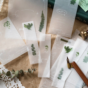 Sticker Dán Trang Trí Sổ Bullet Journal Họa Tiết Hoa Khô🍃CHỌN MẪU🍃Sticker Dán Họa Tiết Hoa Lá