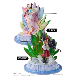 Mô hình Figuarts Zero 2641756: Shanks and Uta (One Piece Firm Red)