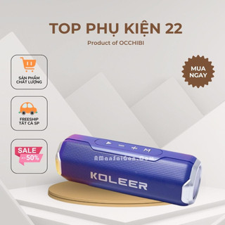 Loa bluetooth koleer s218 - chính hãng topphukien22