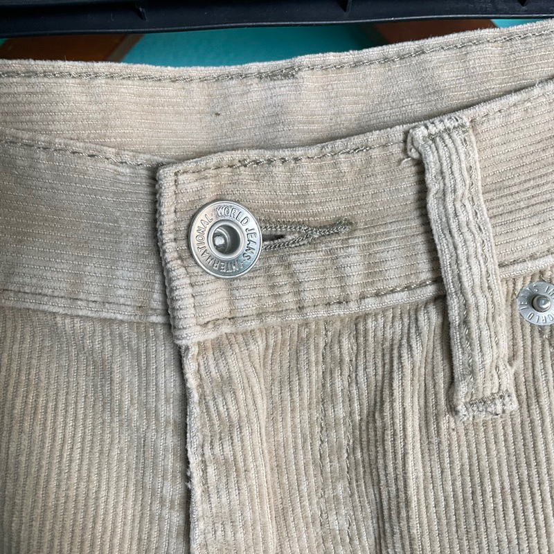 Quần nhung tăm secondhand  phong cách Retro, Vintage giá rẻ