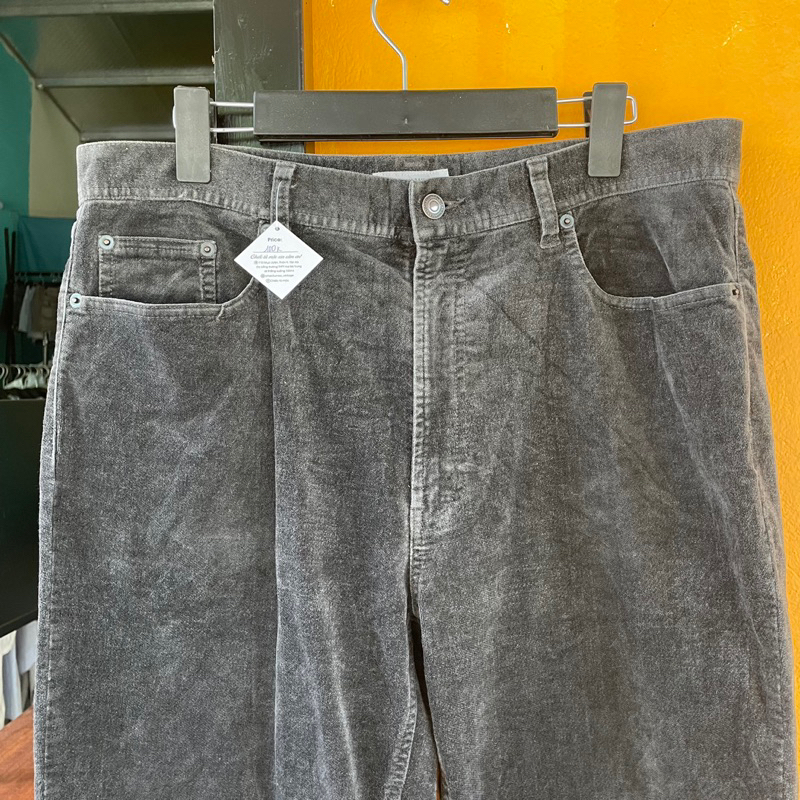 Quần nhung tăm secondhand  phong cách Retro, Vintage giá rẻ