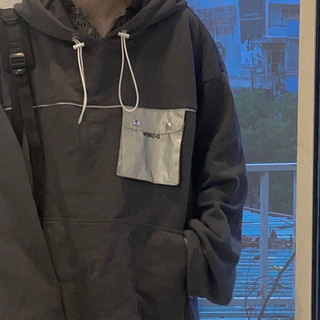 Áo Hoodie túi phản quang Weirdo