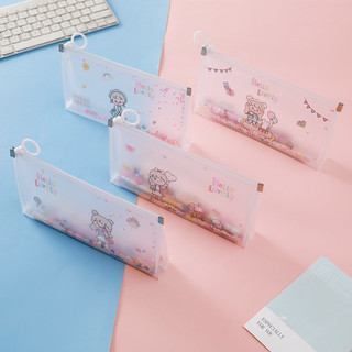 Túi Ziper Cute đựng viết - đồ dùng mỹ phẩm