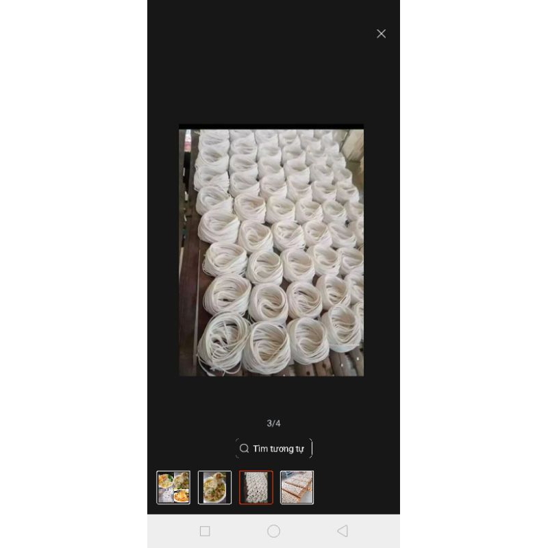 2 kg bánh canh bột lọc đặc sản bình định