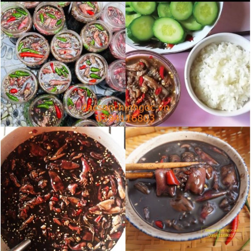 2 hủ mắm mực đặc sản bình định(1 hủ 500gram)