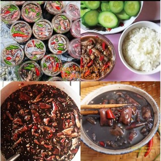 2 hủ mắm mực đặc sản bình định