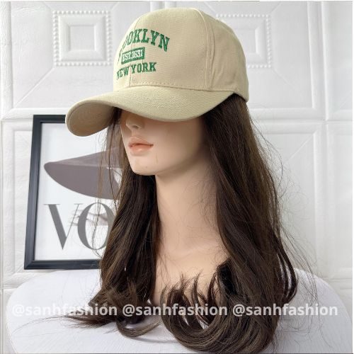 Mũ Lưỡi Trai Thêu Hình Chữ Brooklyn 1631 Nón Kết Chất Kaki Cao Cấp Thời Trang Form Unisex Nam Nữ_ SÀNH FASHION