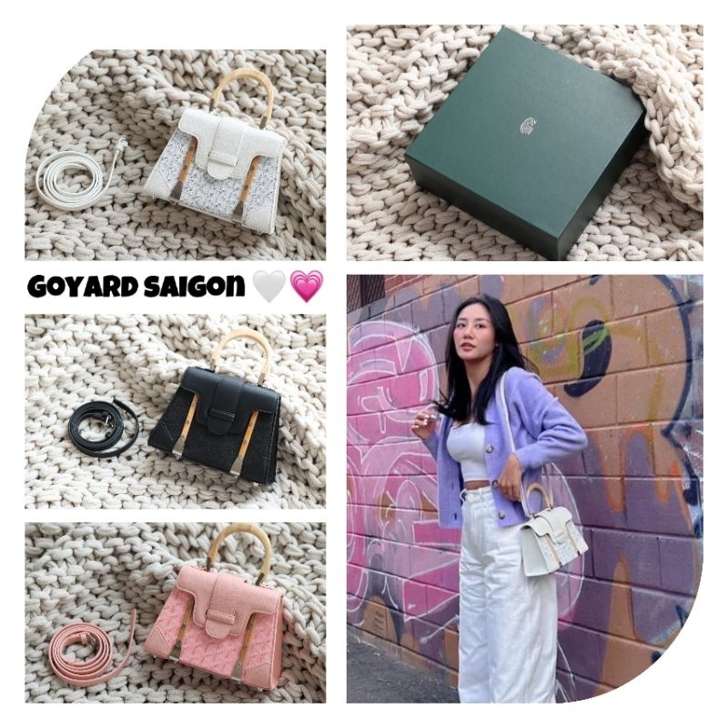 Túi xách sang chảnh GOY..sz22cm đẹp từng chi tiết chuẩn xịn hot dã man fullbox hãng