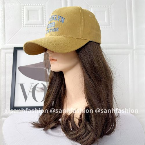 Mũ Lưỡi Trai Thêu Hình Chữ Brooklyn 1631 Nón Kết Chất Kaki Cao Cấp Thời Trang Form Unisex Nam Nữ_ SÀNH FASHION