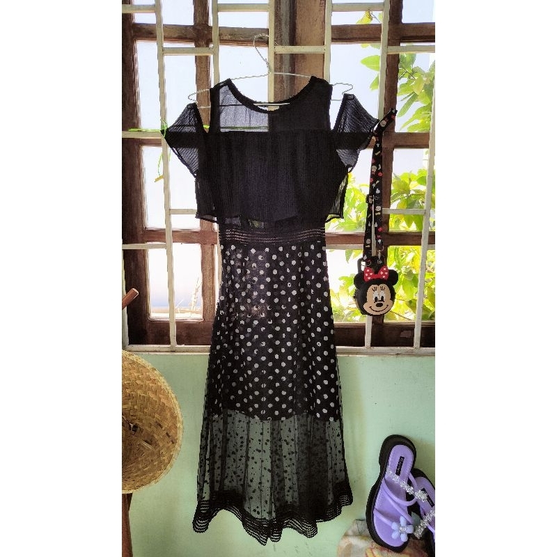 Đầm tiệc ren phối bi 💃💃💃