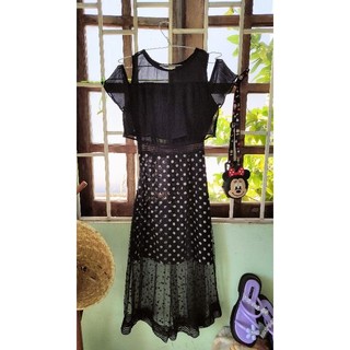 Đầm tiệc ren phối bi 💃💃💃