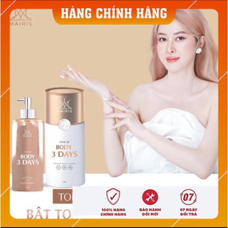 Body Truyền Trắng Tone Up 3 Days Mairis Chính Hãng, Trắng Bật Tone Sau 3 Ngày, Chống Nắng SPF 40+