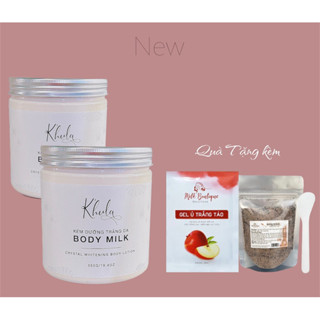 Kem dưỡng trắng da body K'HULA MILK , không bết rít, không lộ vân kem, hàng chính hãng Huyền Milk Boutique