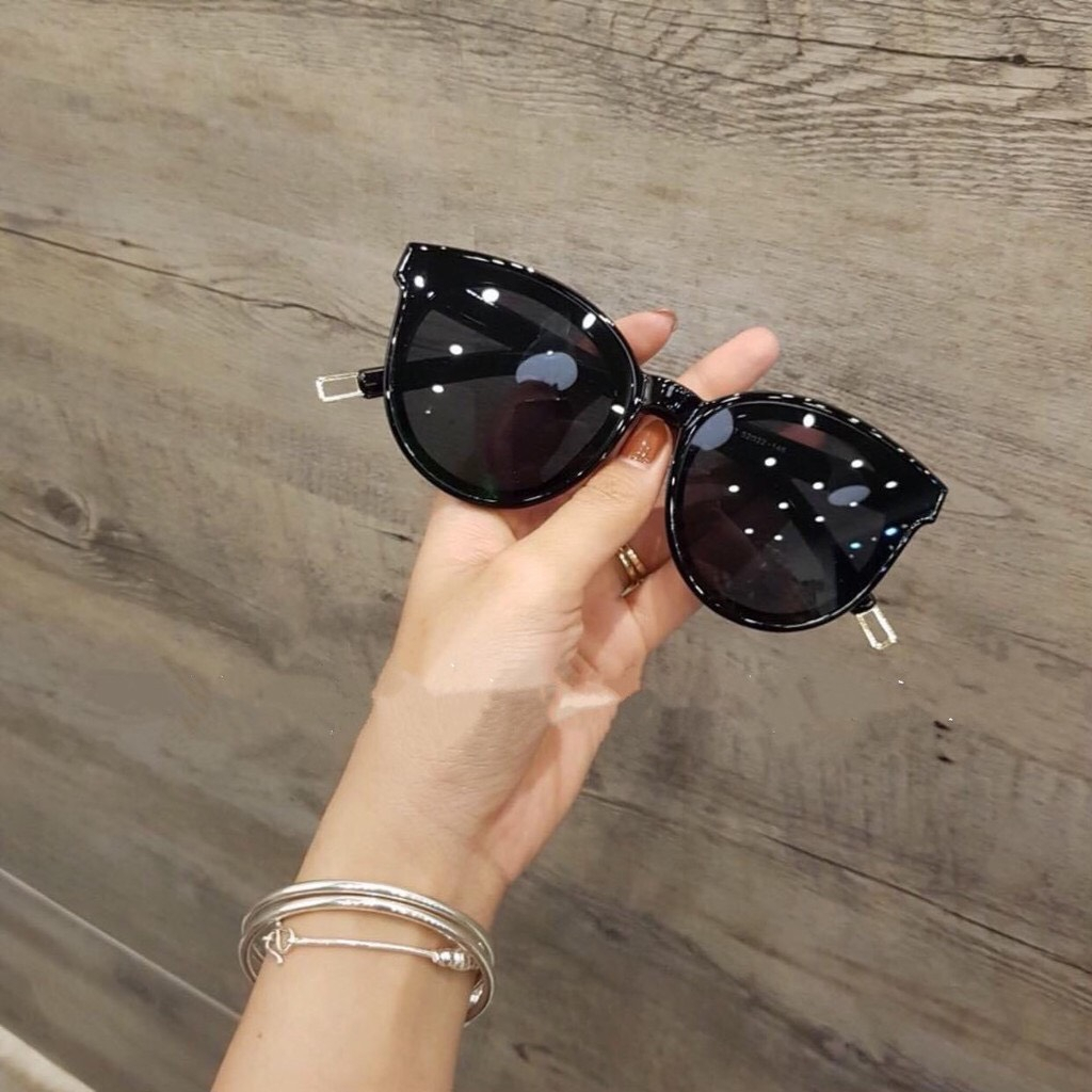 Kính râm mát thời trang nữ nam mắt kính không độ phong cách Hàn Quốc chống tia UV siêu hit hot giá rẻ MIICHI 035