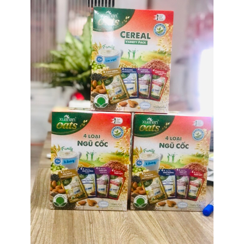 Ngũ Cốc Xuân An mix 4 vị 400g