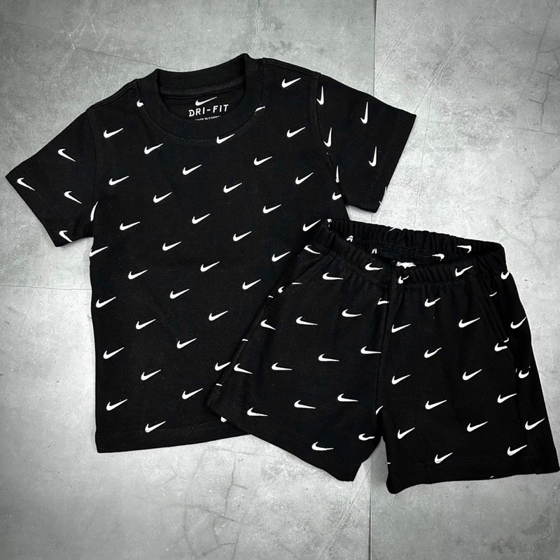 Bộ cộc tay cho bé thể thao Nik from rộng thoải mãi cá tính