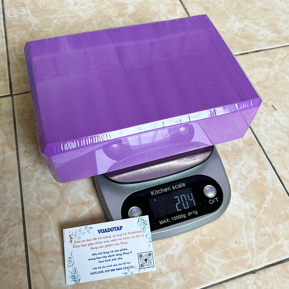 Gạch Tập Yoga 200g, Cục Gạch Block Yoga