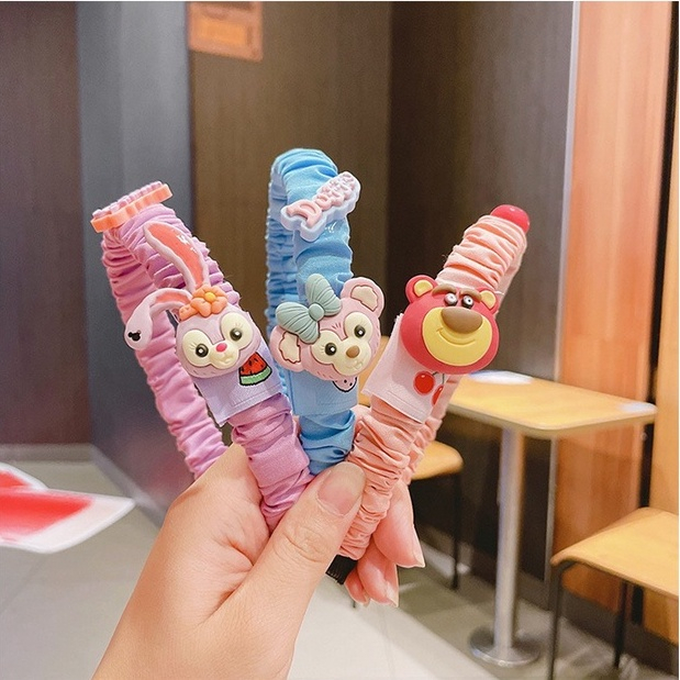 Bờm Xược Tóc Cho Bé Gái HÌNH THÚ, HOẠT HÌNH 4-8 Tuổi - PKT17