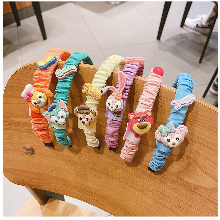 Bờm Xược Tóc Cho Bé Gái HÌNH THÚ, HOẠT HÌNH 4-8 Tuổi - PKT17