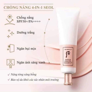 Sét 30 gói kem chống nắng whoo toneup