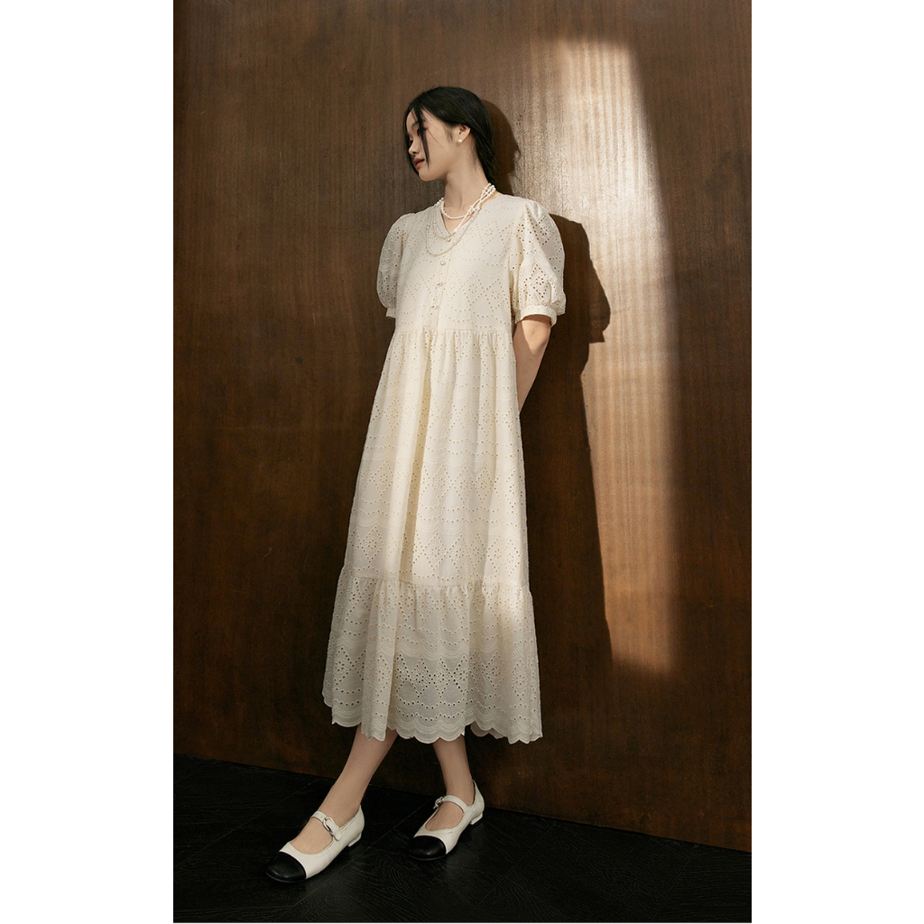 Z519 Váy dáng dài xuất dư của KUOSE