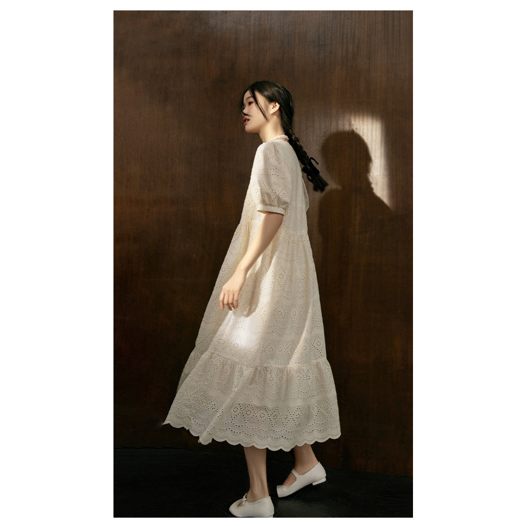 Z519 Váy dáng dài xuất dư của KUOSE