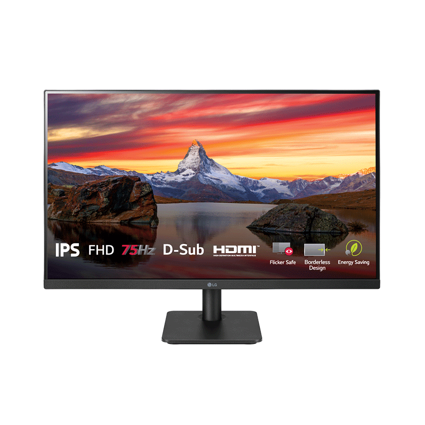 MÀN HÌNH LG 24MP400-B (23.8INCH/FHD/IPS/75HZ/5MS/250NITS/HDMI+DSUB/FREESYNC)