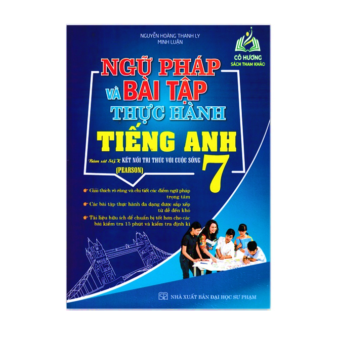 Sách - Ngữ Pháp Và Bài Tập Thực Hành Tiếng Anh 7 - Pearson (Kết Nối Tri Thức Với Cuộc Sống)