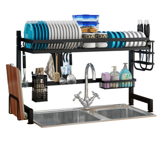 Kệ bát trên bồn rửa thông minh, kháng khuẩn cao cấp 1 tầng 85cm Kalpen KB1K85