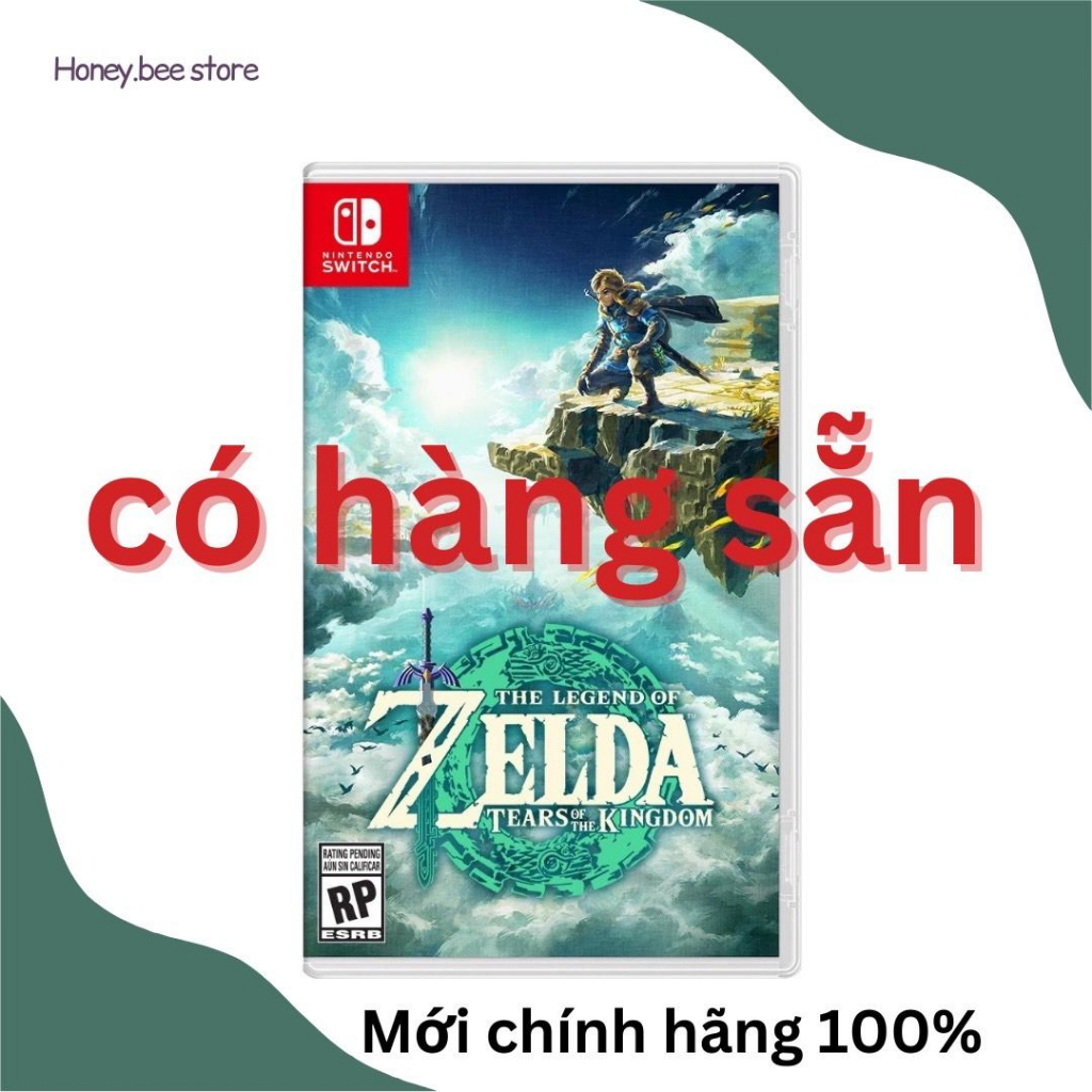 Băng Game The Legend of Zelda: Tears of the Kingdom Nintendo Switch mới chính hãng 100%
