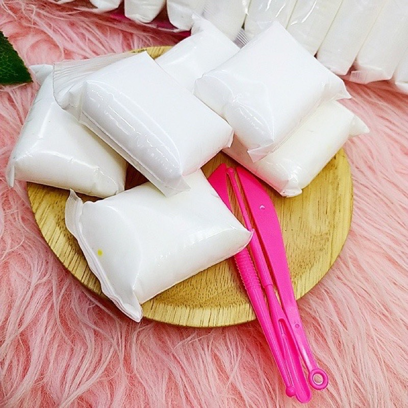 Đất sét tự khô siêu nhẹ gói 100gram làm slime