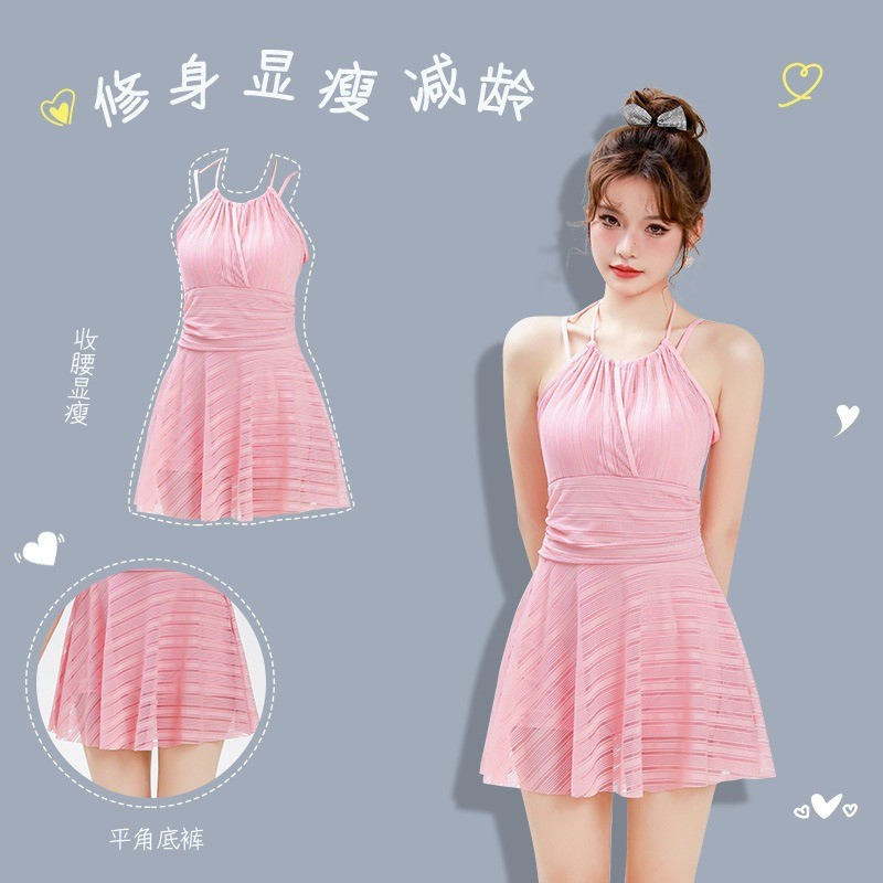 Đồ Bơi Nữ Một Mảnh Kín Đáo Giấu Bụng - Bikini Áo Tắm Váy Bơi Đẹp