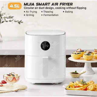 [New 5L & 6.5L] Nồi chiên không dầu thông minh Xiao--mi Mijia 4.5L – LED Screen - Kết nối App - Gợi ý Menu