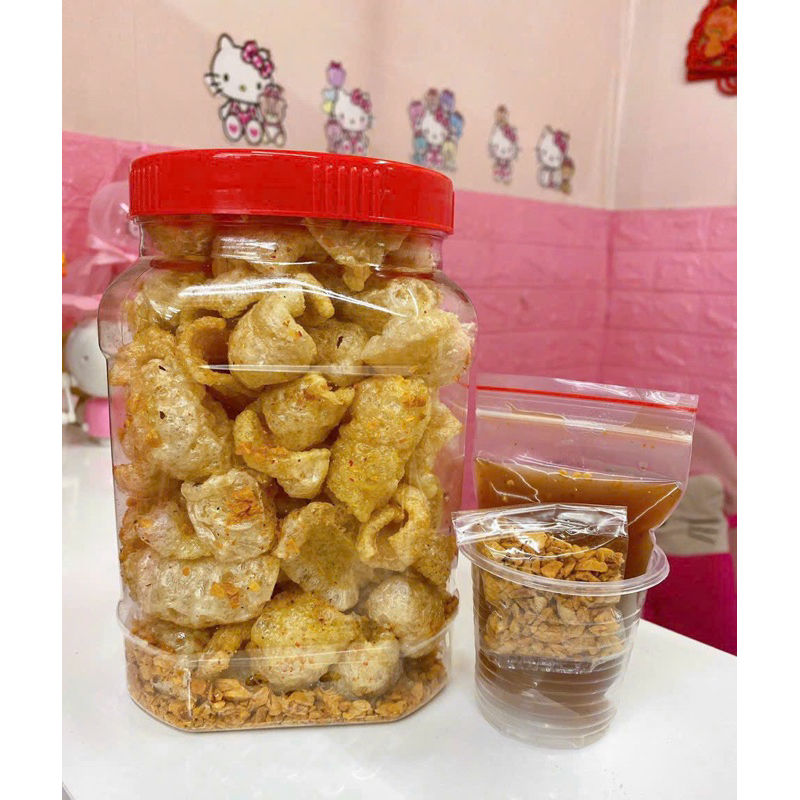 Da Heo Chấm Sốt Tỏi Mắm Me Hủ Lớn