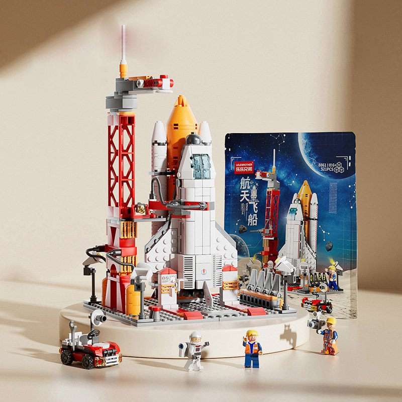 Bộ đồ chơi lắp ráp lego Tàu Vũ Trụ không gian, mô hình lắp ráp lego xếp hình phi thuyền đồ chơi cho bé