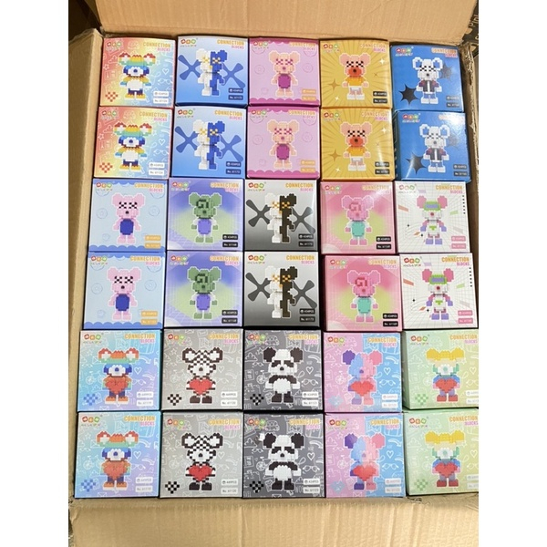 LEGO GẤU MINI - LEGO MINI - MÔ HÌNH LẮP RÁP HOẠT HÌNH ĐÁNG YÊU CHO BÉ - ĐỒ CHƠI XÉP HÌNH CHO BÉ