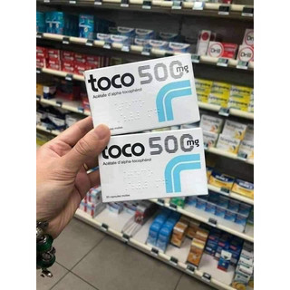 Vitamin E Toco 500mg Arkopharma nội địa Pháp - hôp 30v.