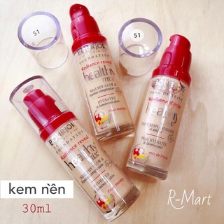 Kem nền BOURJOIS Healthy Mix của Pháp với công thức mới pha trộn từ nhiều loại trái cây cho bạn lớp nền rạng rỡ hoàn hảo