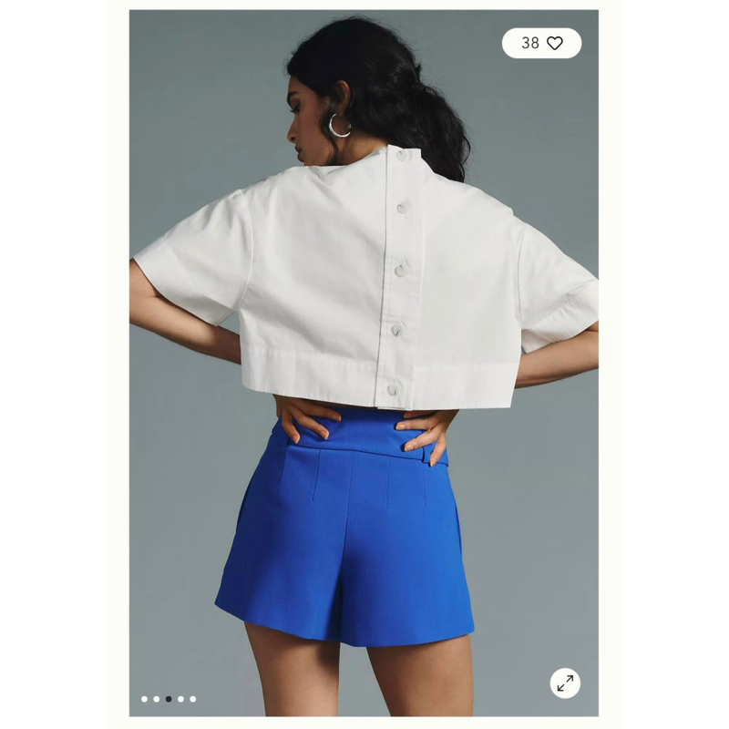 AnDi.vnxk Áo tay ngắn nút sau- H.D Paris